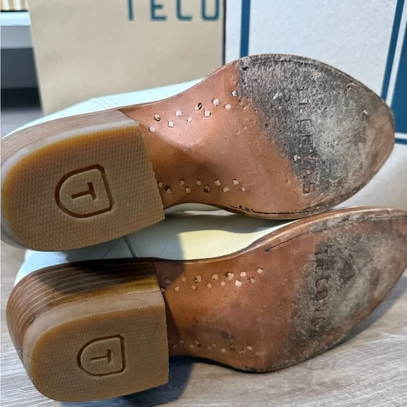 Tecovas Annie Bone Western Cowboy Boots - Picture 9 of 9